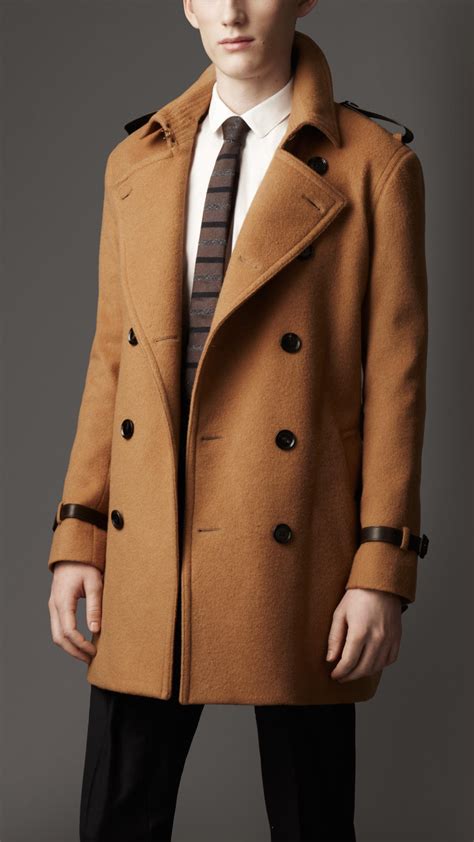 best mens coat brands burberry|Burberry cashmere coat men's.